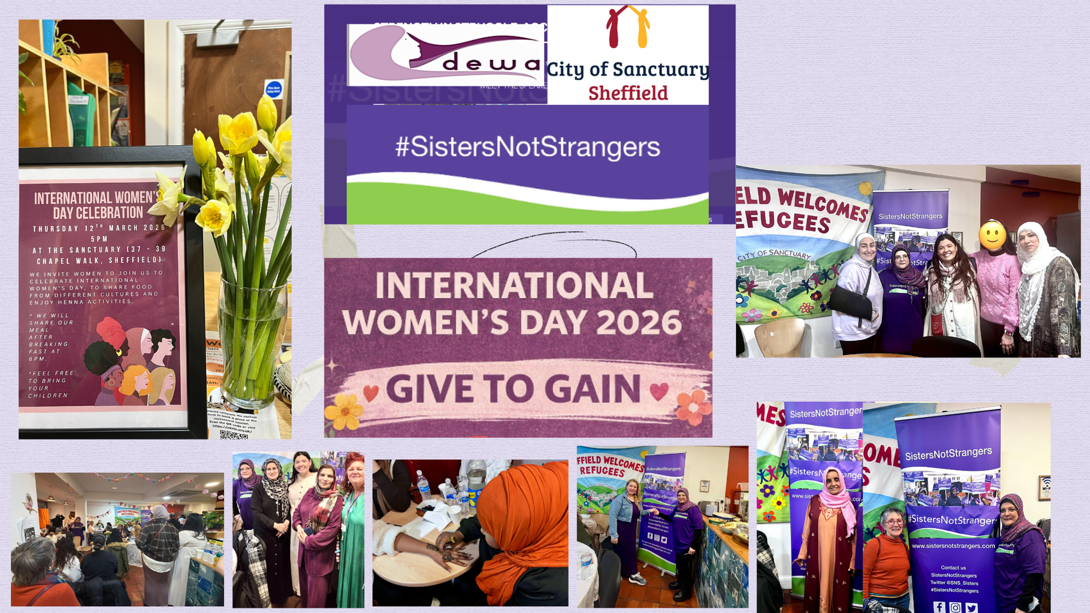 Give To Gain in Sheffield: a women only International Women’s Day celebration
